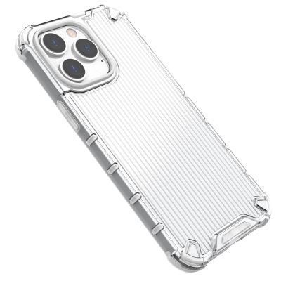 5. Ombre Protect Case für iPhone 14 Pro Max rosa und blaue gepanzerte Hülle