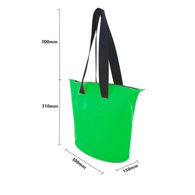 2. 11L wasserdichte PVC-Tasche – grün