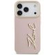 3. Karl Lagerfeld Karl Script Logo iPhone 17 Pro Hülle - Rosa