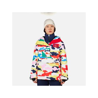 ROSSIGNOL W JCC VALTHOR JKT Damen-Skijacke, mehrfarbig