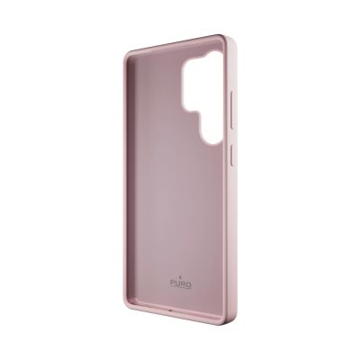 6. Puro Icon Silikonhülle für Samsung Galaxy S25 Ultra – rosa