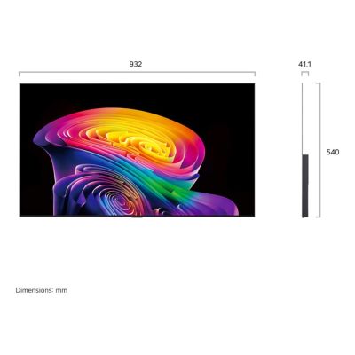 6. LG OLED evo AI OLED42C61LA 106,7 cm (42") 4K Ultra HD Smart TV Wi-Fi Schwarz