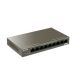 3. Tenda TEF1109P-8-102W Fast Ethernet (10/100) Netzwerkverbindungen unterstützen PoE Metallic