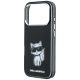 6. Karl Lagerfeld IML Choupette Body Sketch Print MagSafe Hülle für iPhone 17 Pro / 18 Pro - Schwarz