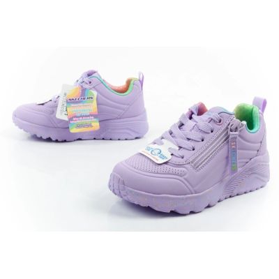 8. Skechers Uno Lite Kinder-Sportschuhe, lila, bequem