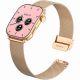 6. GRAVITY GT28-6 Damen-Smartwatch-Armband + Armband Roségold-Pink