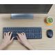 3. Logitech MK235 920-007931 Membran-Tastatur + Maus-Set (USB 3.0; grau; optisch)