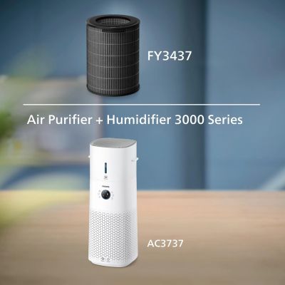 8. Philips 3-in-1-Filter, passend für 2-in-1-Luftreiniger: AC3737/10 NanoProtect HEPA Pro S3 Filter