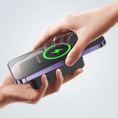 8. Baseus EnerFill FM41 20000mAh 20W Magnetische Powerbank mit 30cm USB-C-zu-USB-C-Kabel – Schwarz