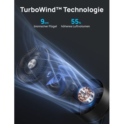 7. Dreo TurboPoly 154 Schwarz