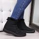 4. Waterproof snow boots with a zipper NEWS W EVE181A black