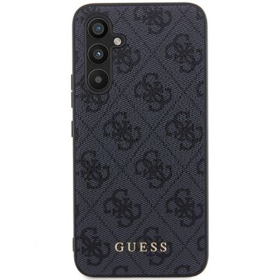 3. Guess GUHCS23FEG4GFGR S23 FE S711 grau/graues Hardcase 4G Metal Gold Logo