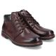 38. Rieker M RKR625 bequeme Lederstiefelette mit Wollfutter, braun