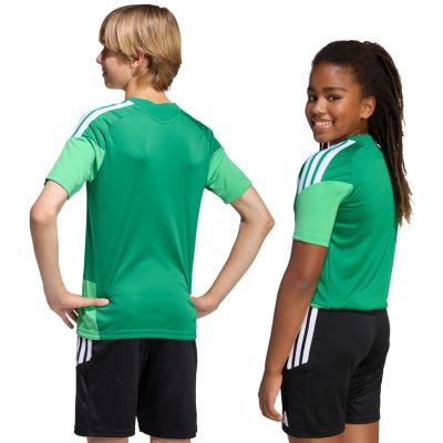 4. adidas Tiro 26 Wettkampf-Trainingsjersey für Kinder Grün KA7606