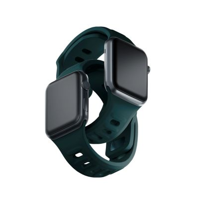 4. 3mk Silikon- Watch für Apple Watch 38 / 40 / 41 mm – grün