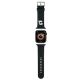 Karl Lagerfeld 3D Rubber Karl Head Strap für Apple Watch 42/44/45/49 mm – Schwarz