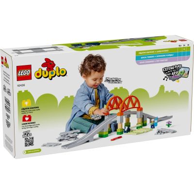 4. LEGO DUPLO TOWN 10426 Brücke und Eisenbahnschienen – Erweiterungsset