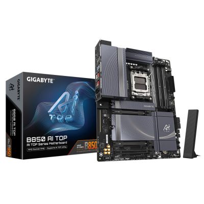 7. GIGABYTE B850 AI TOP Mainboard AMD B850 Sockel AM5 ATX