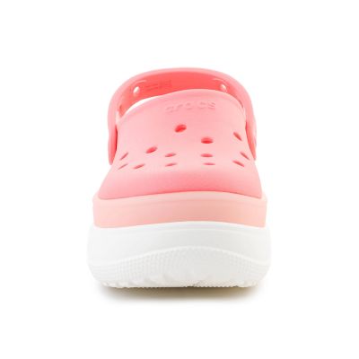 2. CROCS CLASSIC FROSTED STACKED CLOG GUAVA 212567-6UI