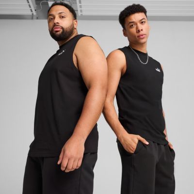 3. Puma ESS No. 1 Logo Ärmelloses T-Shirt Schwarz 682626 01