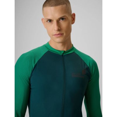 5. 4F Herren-Rad-Langarmshirt mit UPF50+ Filter 4FRSS26TFLOM649-41S