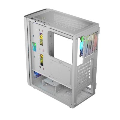 21. LOGIC ARAMIS ARGB MIDI USB 3.0 WEISSES GEHÄUSE
