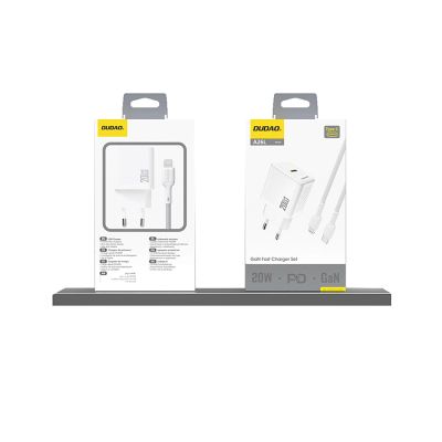 4. Dudao A26 PD20W GaN USB-C Ladegerät - Weiß