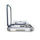 5. Spigen Ultra Hybrid Optik S MagSafe Hülle für iPhone 18 Pro Max / 17 Pro Max – Transparentes Marineblau