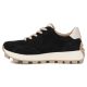 4. Schwarze Leder-Plateau-Sneaker Filippo DP7498