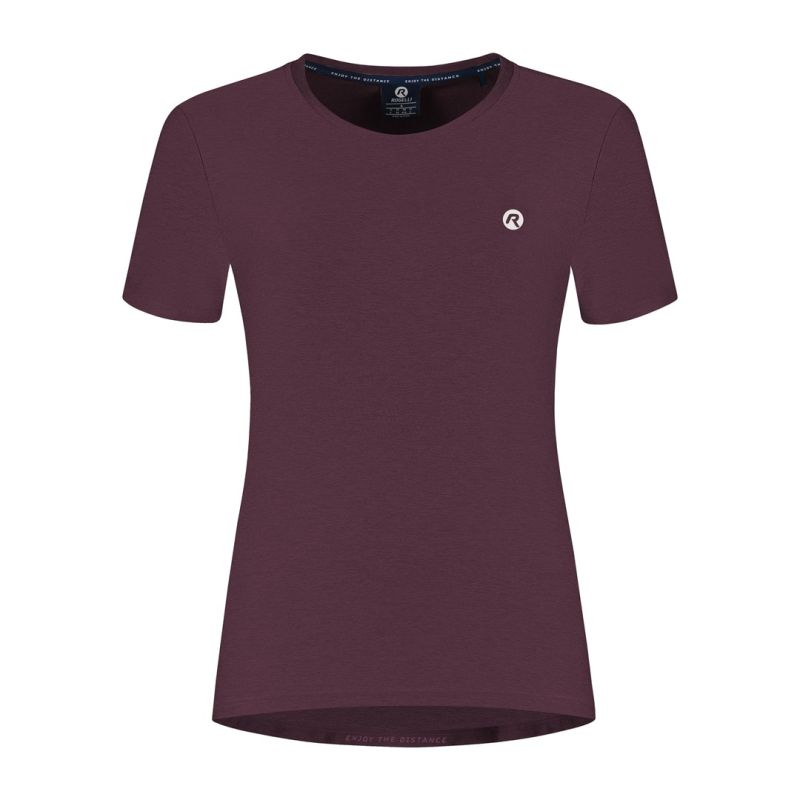 Rogelli d/b ESSENTIAL lila Damen-T-Shirt Größe S