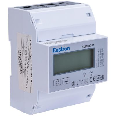 SDM 72 DM MID Modbus-Drehstromzähler