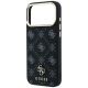 6. Guess Peony 4G MagSafe Hülle mit kleinem Logo für iPhone 17 Pro / 18 Pro – Schwarz