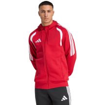 adidas Tiro 26 League Sweatshirt-Kapuzenpullover mit durchgehendem Reißverschluss für Herren, rot, KF9106