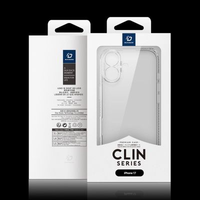 2. Dux Ducis Clin Hülle für iPhone 17 – Transparent