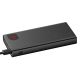 4. Baseus Adaman Powerbank mit Schnellladung 20000 mAh 22,5 W + USB-A - USB-C 3A Kabel 0,3 m schwarz