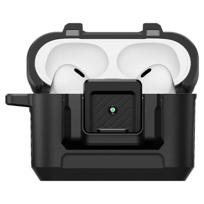5. Spigen Lock Fit Hülle für AirPods Pro 3 – Schwarz