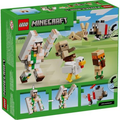2. LEGO Minecraft 21592 – Hühnerreiter-Wüstenangriff