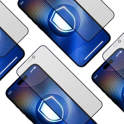 2. 3mk Hardglass Matt Max Privacy gehärtetes Glas für Apple iPhone 15 Plus/16 Plus