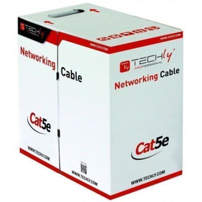 TECHLY VERDREHTES PAAR F/UTP CAT5E KABEL 305M CCA AUSSENBEREICH