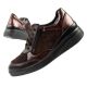 Scholl Emma Laces Damen Sport Leder Braun Plateauschuhe