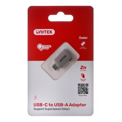 UNITEK Adapter USB-C auf USB-A 3.1 Gen1, Stecker/Buchse, A1025GNI