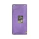 4. HMS Premium MFK01 Violett-Schwarze Club-Fitnessmatte mit Löchern