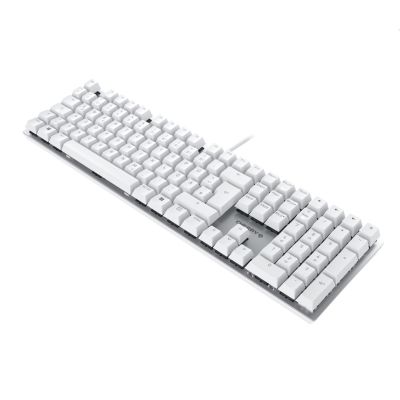 2. CHERRY KC 200 MX Universal-USB-Tastatur QWERTZ, Neusilber, Weiß