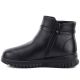 3. Bequeme Damen-Ankle-Boots mit Keilabsatz, schwarz, Potocki PT16397
