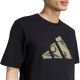 4. adidas Herren-T-Shirt mit Camo-Motiv und drei Streifen Logo, schwarz, KT1686