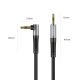 2. Orico AXW Mini-Klinkenstecker 3,5 mm, abgewinkeltes Audiokabel, 5 m – Schwarz