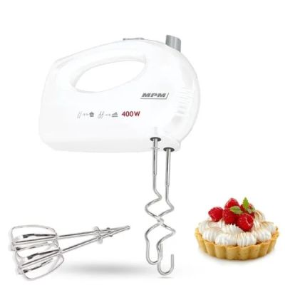 5. MPM MMR-25 Handmixer weiß 400W