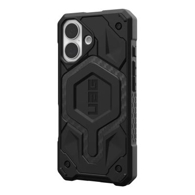 4. UAG Monarch Pro - Schutzhülle für iPhone 16, kompatibel mit MagSafe (Kohlefaser)