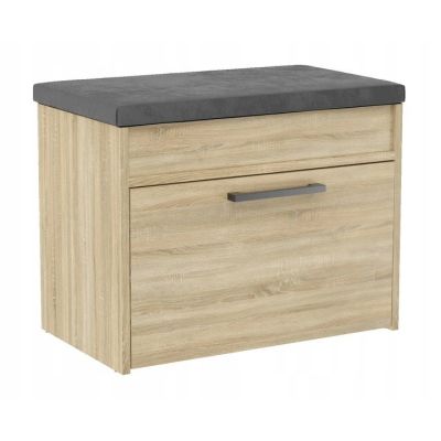 Schuhschrank mit Stauraum PARMA MINI 60x35xH49 Sonoma