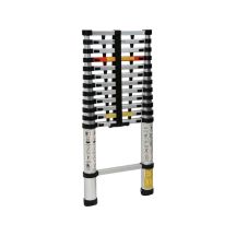 VOREL Aluminium-Teleskopleiter 3,8 m 13 Stufen